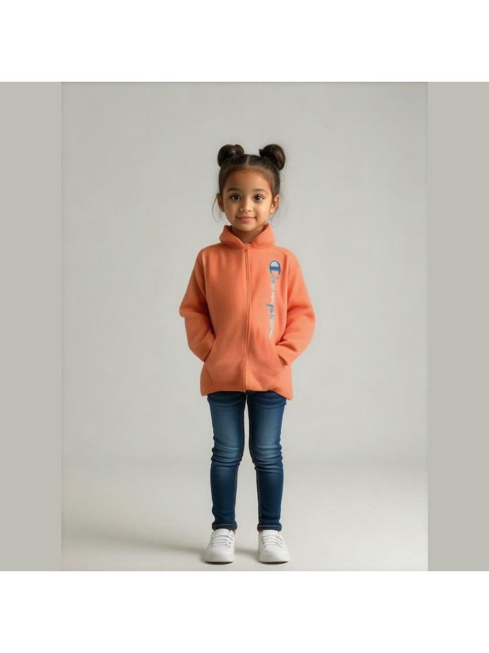 Champion hoodie, girls size small